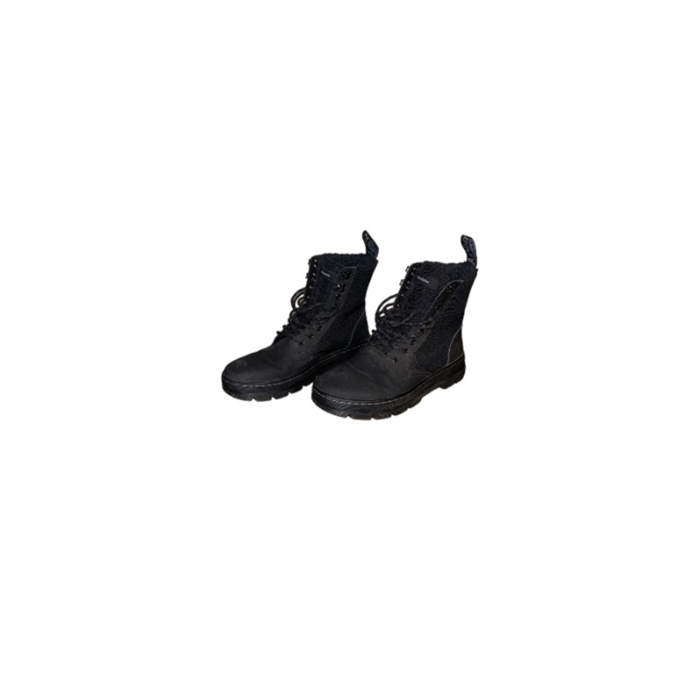 Dr. Martens Black Textile Winter Boots - Men’s Size 8